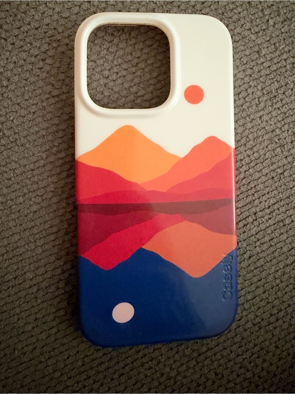 Casely Sunset Mountains iPhone 16 pro Case